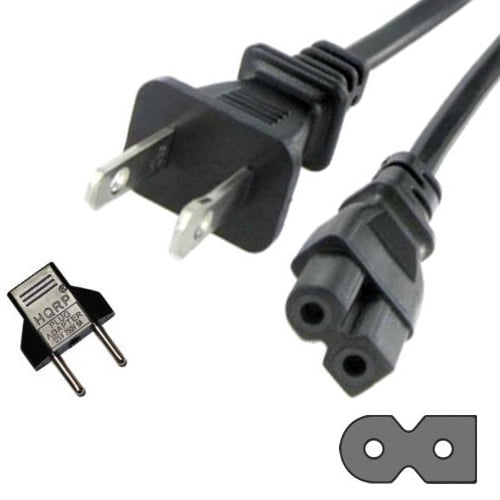 HQRP AC Power Cable Cord, 10 ft Long for VIZIO MSeries M Series M651d