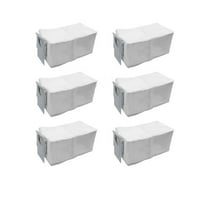 MAE A21I-6PCS Vacuum Cleaner Dust Bag Set For Roborock Q Revo Curv Vacuum Cleaner Accessories Replacement Dust Bag Parts