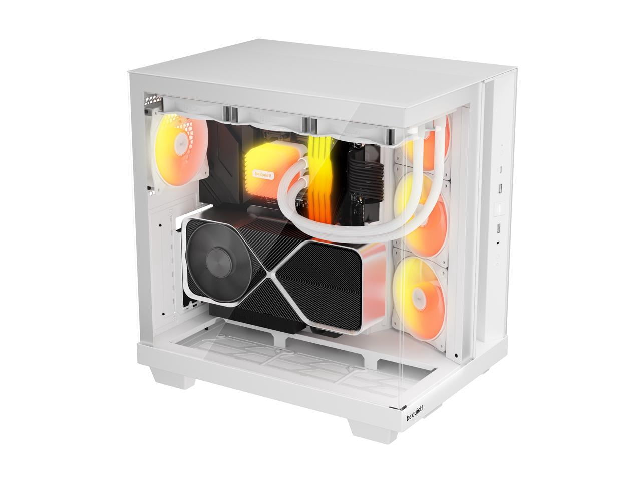 Be Quiet Light Base 500 LX White Light Base 500 LX White White ABS / Steel / Tempered Glass ATX / M-ATX / Mini-ATX case