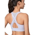 thumbnail image 1 of TEMOGU-High Impact Zip Front Sports Bra Mesh Racerback Workout High Support Sports Bras for Women Large Breasts, 1 of 4