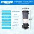 thumbnail image 6 of Swimline HydroTools 50 Square Foot Sure Flo Cartridge Pool Filter Tank, 6 of 8