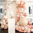 thumbnail image 4 of PartyWoo Pale Pink Balloons, 140 pcs Pink Balloons Different Sizes Pack of 18 Inch 12 Inch 10 Inch 5 Inch Pink Latex Balloons for Balloon Garland Balloon Arch as Birthday Party Decorations, Pink-Q01, 4 of 5