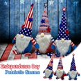 thumbnail image 2 of 4th of July Patriotic Gnome Decorations, Handmade Gnomes Plush Table Ornaments Gift for Independence Day Memorial Day Presidents Day Veterans Day Armed Forces Day, 2 of 9