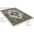 thumbnail image 4 of Fissile/Ivory/Beige Persian Tabriz Floral Pattern Distressed – Modern Vintage Area Rug, 4 of 7