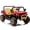 Red, variant on 24V 2 Seater Ride On Dump Truck, 4WD Electric UTV with Remote Control, Electric Dump Bed, Shovel, Bluetooth, Music, Headlights, 5 MPH Max Speed, 77 Lbs Capacity