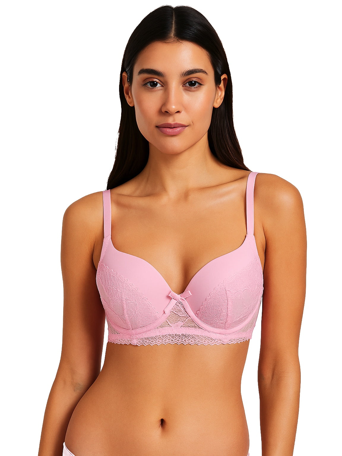 Women Bras 6 Pack of T-shirt Bra B Cup C Cup D Cup DD Cup DDD Cup 36C (A9283)