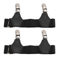 thumbnail image 2 of Sock Holder Suspenders, Prevent Sliding 2 Pcs Adjustable Sock Garters  for Calf, 2 of 7