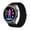 Black braid, variant on ET472 smart watch flashlight monitoring outdoor sports waterproof smart watch