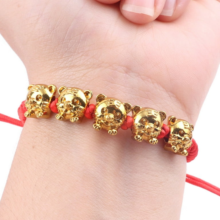 Chinese Zodiac Tiger Charm Bracelet