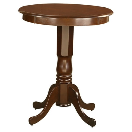 East West Furniture Eden Pedestal 30 Inch Round Counter Height Dining Table - Walmart.com