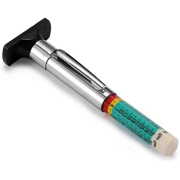 Auspicioustire Depth Gauge, Tire Tread Tire Depth Gauge , Tire Depth