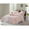 thumbnail image 1 of Natural Crinkle Fabric Ultra Soft Solid Duvet Cover Set - Zipper Closure, 1 of 3