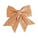 thumbnail image 2 of Lazo de Algodón Perlado Naranja Navideño | Adorno Navideño Diy | Caja de Regalo con Colgante | 20X17Cm | Polvo Dorado Brillante | Decoración Festiva, 2 of 6