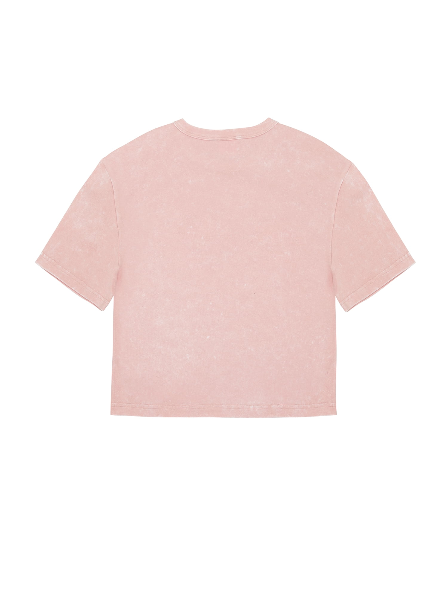 Wonder Nation Girls Short Sleeve Embellished Trend Tee, Sizes 4-18 & Plus