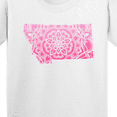 thumbnail image 4 of Inktastic Montana Silhouette Mandala Youth T-Shirt, 4 of 5