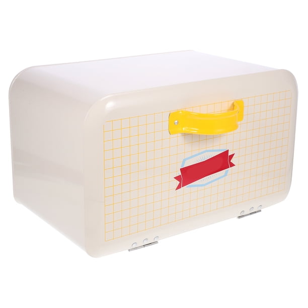 Caja de pan para encimera de cocina, contenedor grande para almacenar pan, organizador de pan para gabinete