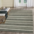 thumbnail image 3 of Liora Manne Aruba Indoor Area Rug Grey 100% Wool Hand Loomed 5x8 Elegant Design, 3 of 7