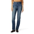 thumbnail image 1 of Refurbished Signature by Levi Strauss & Co. Women's High-Rise Straight Jeans, 16, 1 of 3