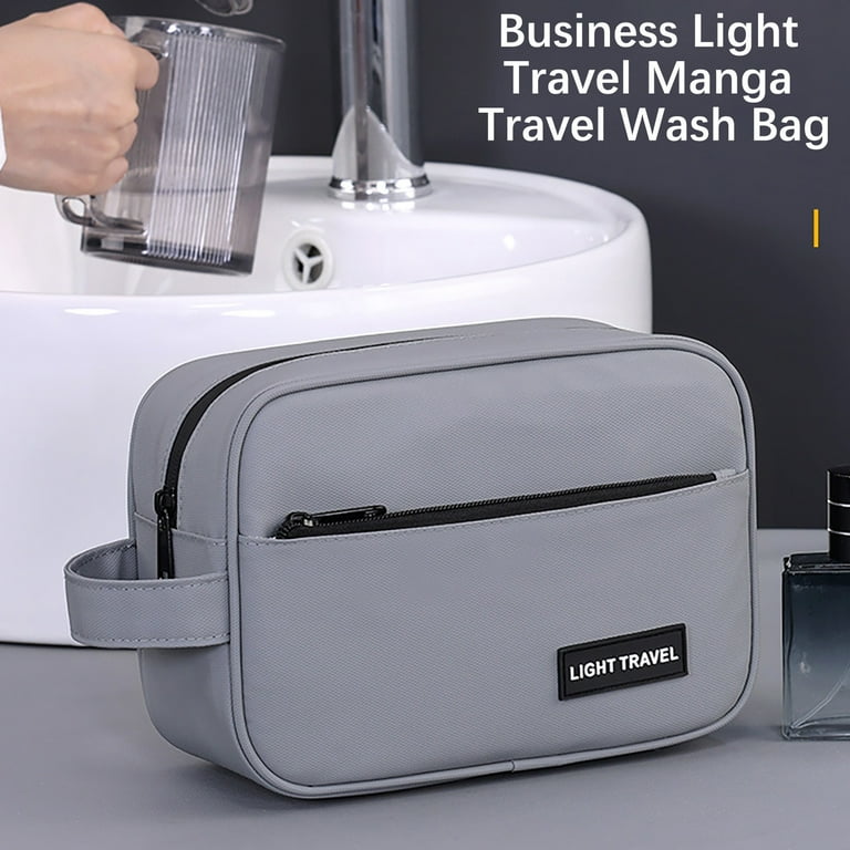 Men's Travel Grooming Kit Organizer Large Capacity Waterproof