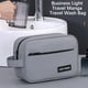 thumbnail image 4 of Organizador de viajes para bolsas de peluquería masculina | Bolsa de aseo de gran capacidad con gancho colgado – poliéster resistente al agua, múltiples compartimentos, kit portátil de afeitar y, 4 of 9