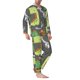 thumbnail image 2 of Fotbe Cartoon Dinosaurs Pijama de Hombre con Estampado de Manga Larga, Conjunto de 2 Piezas, Ropa de Dormir Suave y Cómoda con Bolsillos-X-Large, 2 of 7