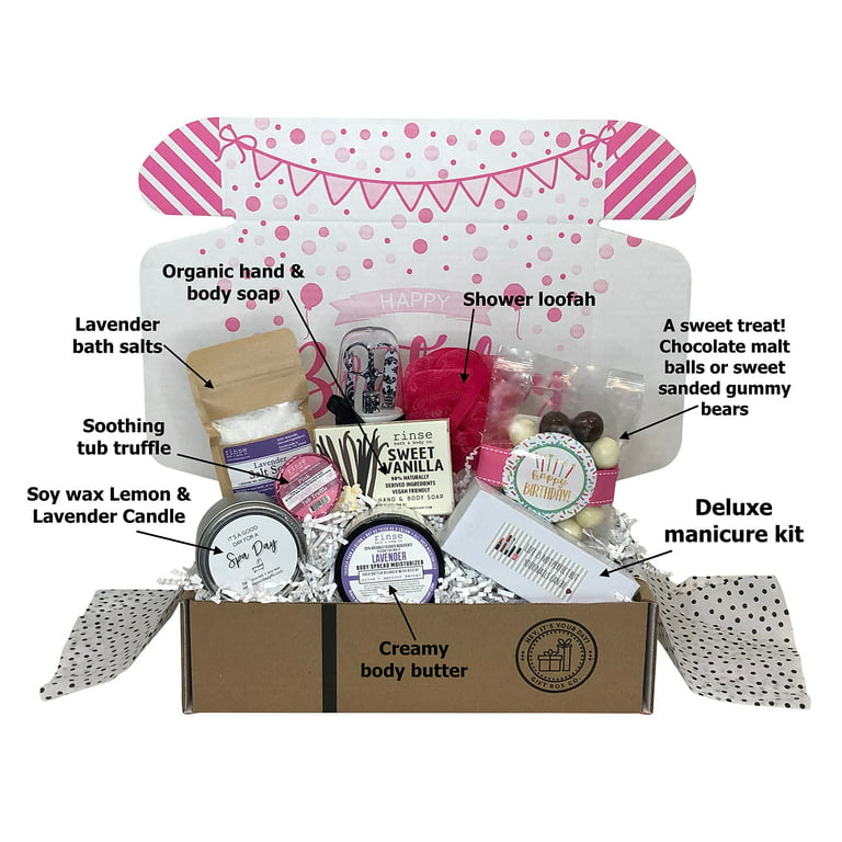 Women, Self Care Gift Box for Her, Unique Gifts for Mom, Sister, Aunt,  Friends, Birthday Gifts for Women