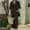 Black, variant on Yoodem Lounge Sets for Women Sweatpants Women's Lapel Long Sleeved Cardigan Top and Pants Two Piece Set Shirts for Women White 3XL