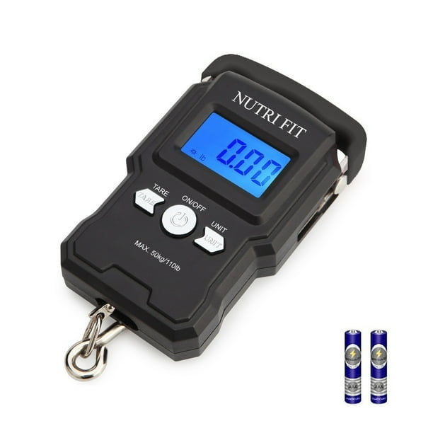 NUTRI FIT Suitcase Weight Scale for Luggage Travel Portable Hand Held