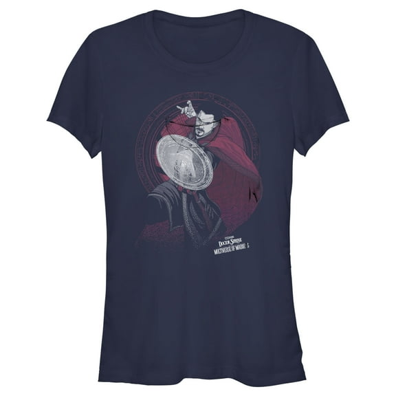 Junior's Marvel Doctor Strange in the Multiverse of Madness Stephen Strange  Graphic Tee Navy Blue Medium