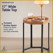 Finch Grayson Wooden Side Table Light Beige