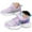 Z2-Purple, variant on newwalpole Unisex-Child Leather Lightweight Breathable Knit Athletic Running Sneakers for Kids Shoes for Boys Girls Black for Size 2.5