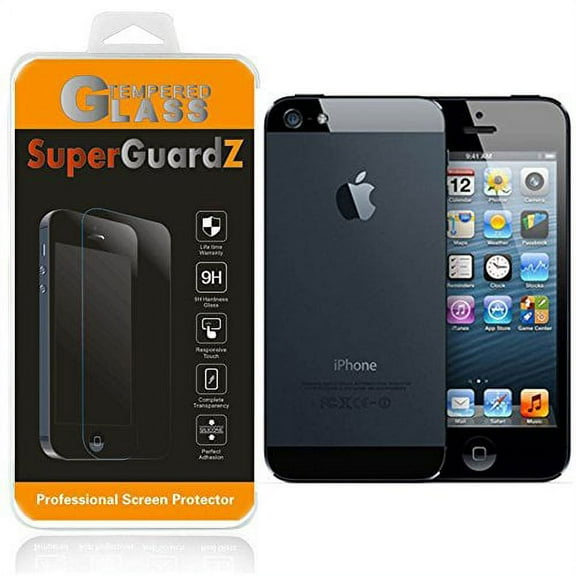 For iPhone SE / 5S / 5C / 5 - SuperGuardZ FULL BODY [Front   Rear] Tempered Glass Screen Protector, 9H, Anti-Scratch, Anti-Bubble, Anti-Fingerprint