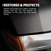 Cerakote Ceramic Trim Coat Kit - Plastic Trim Restorer, Ceramic Coating - Wipes, Cerakote Trim Coat