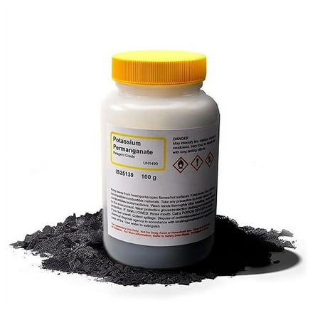 Innovating Science Potassium Permanganate, 100g - Reagent Grade - The Curated Chemical Collection