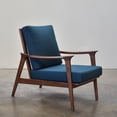 thumbnail image 2 of Gingko Charlotte Wood And Polyester Blend Accent Chair With Azure CLT350-AZ, 2 of 3