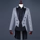 thumbnail image 2 of Esmoquin de lentejuelas para mago, traje de hombre para espectáculos escénicos, abrigo, presentador de bar, director de coro Bel Canto, 2 of 5