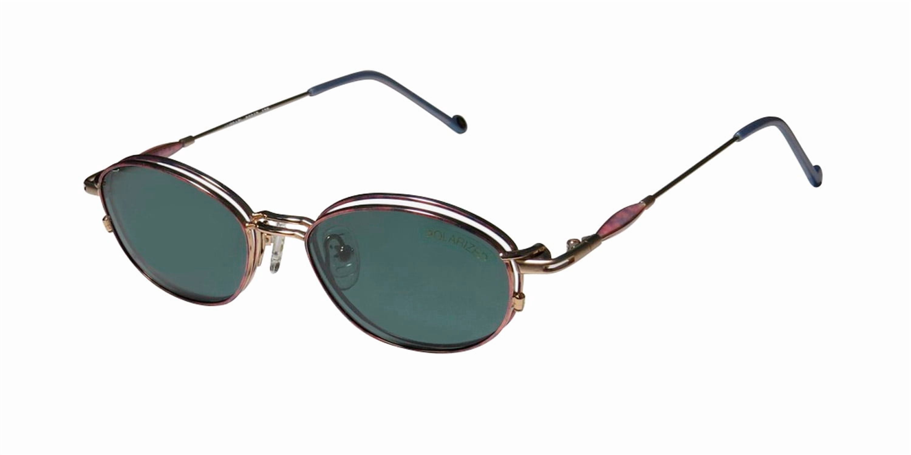 SMARTCLIP 234 EYEGLASS FRAME/GLASSES FULL-RIM WITH OPTIONAL SUNGLASS CLIP-ONS