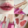 thumbnail image 4 of Frozen Tea Mirror Lip Glaze Hydrating Solid Lip Gloss Glass Jelly Rose Lip Tint Balm Multi Color Moisturizing Lipstick Pen, 4 of 5