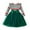 Green, variant on GZEFJRQM White Dress Girls Grey Dress Winter Formal Dresses Green Winter Dress Up Dresses for Girls 4-6 Christmas Outfits for Toddler Girls Little, Green 18-24 Months
