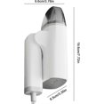thumbnail image 4 of Travel Steam Iron Foldable, Compact Portable Handheld Steam Iron Station For Household, Bedding And Shirts, Blankets, 4 of 5
