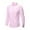 #Pink, variant on DPTALR Men's Solid Color Linen Long-Sleeve Button-Down Shirt Turn-Down Collarn,Sky Blue Big and Tall Men S