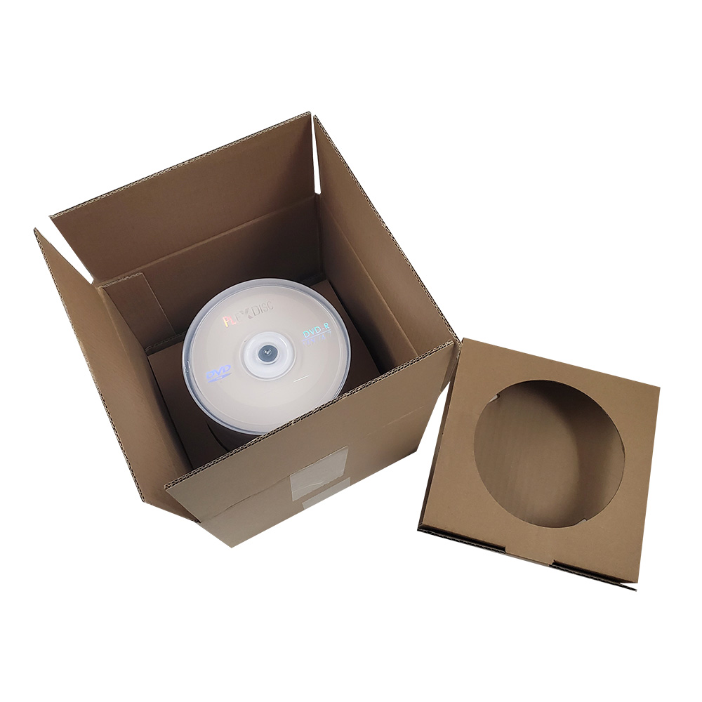 PlexDisc DVD-R 4.7GB 16x Branded Logo Top Recordable Media Disc - 100 Pack Spindle 632-815-BX