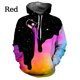 thumbnail image 3 of Sudadera con capucha unisex con estampado 3D divertido para hombre, sudadera con capucha con estampado de cielo estrellado colorido, sudaderas de moda, sudaderas, camisetas de calle, 3 of 5