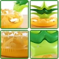 thumbnail image 4 of Flotador inflable grande para piscina de piña, silla de piscina para adultos y niños, flotador inflable para piscina, juguete para fiesta en la piscina con válvulas de liberación rápida JM, 4 of 5