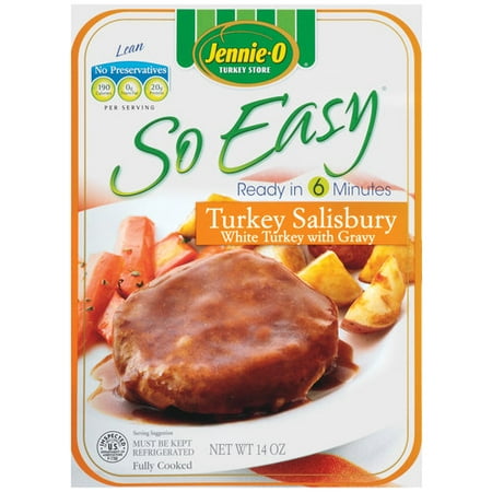 Jennie-O Turkey Store Turkey Salisbury w/Gravy So Easy, 14 Oz