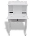 thumbnail image 3 of vidaXL Wooden French Secretary Desk, 3 of 5