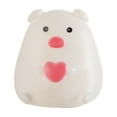 thumbnail image 2 of Animal Night Light for Kids, Cute Cartoon Pet Nightlight with Soft Glow, Safe Plastic Child's Room Decor, Bedside Nursery Lamp with Bottom Switch, Warm Nightlight for Bedroom Home Decor Gift, 2 of 6
