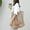 khaki, variant on Summer Mesh Hollow Out Tote Bag For Women Candy Color Beach Bag Large Capacity Shoulder Bag Casual Shoping Girl Clutch Pack Bols