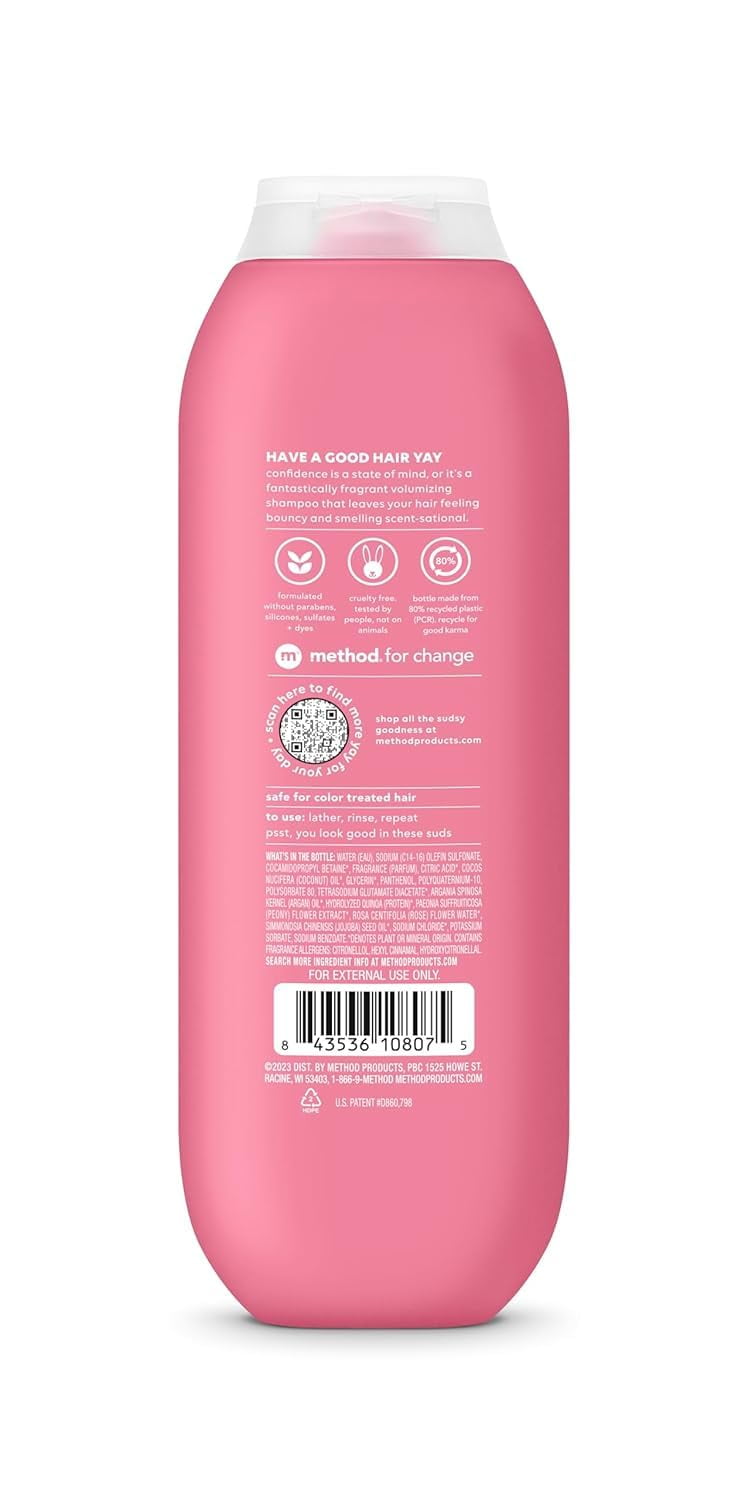 Method Volumizing Shampoo + Conditioner, Pure Peace (Variety Pack)
