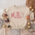 thumbnail image 4 of Merry Christmas Varsity | Sweatshirt, 4 of 6